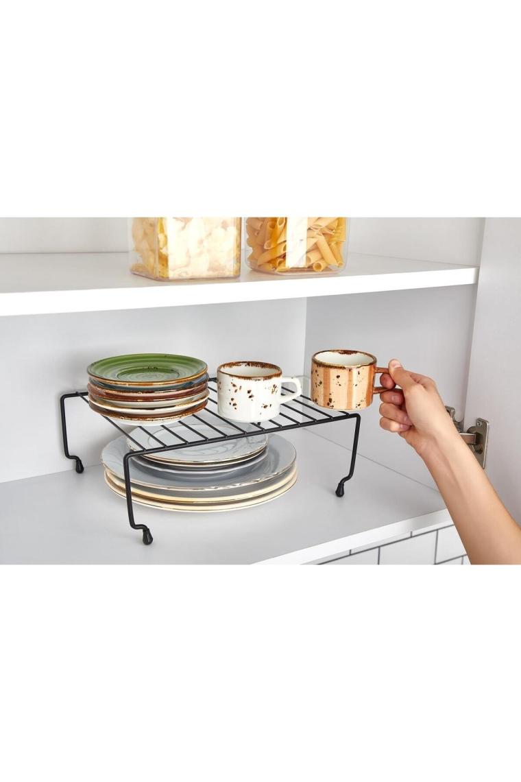 Orsa Home 934 Dolap İçi Raf Siyah 31 cm