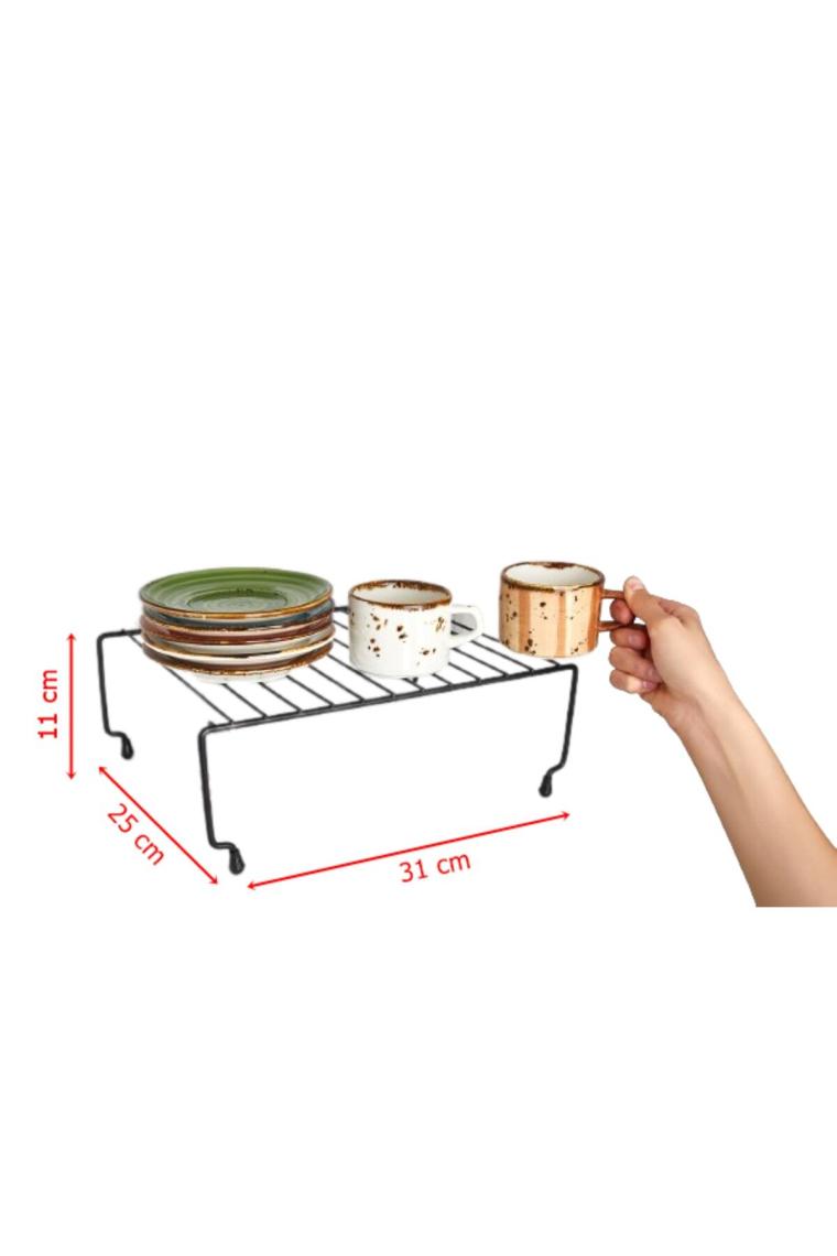 Orsa Home 934 Dolap İçi Raf Siyah 31 cm