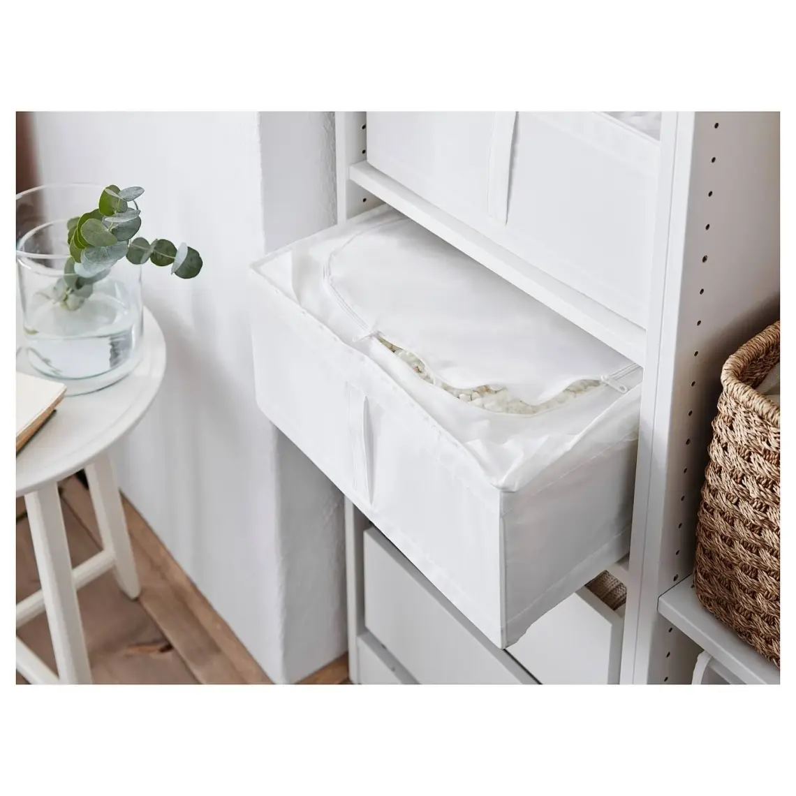 IKEA Düzenleyici Kutular Dolap Içi Meridyendukkan 44X55X19 cm Beyaz Kutu