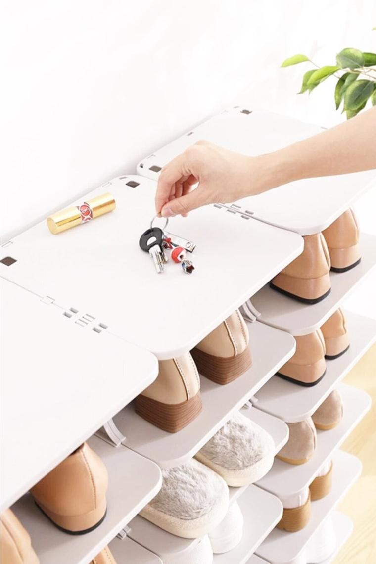 Melek Store 5 Katlı Pratik Ayakkabılık - Ayakkabı Rafı