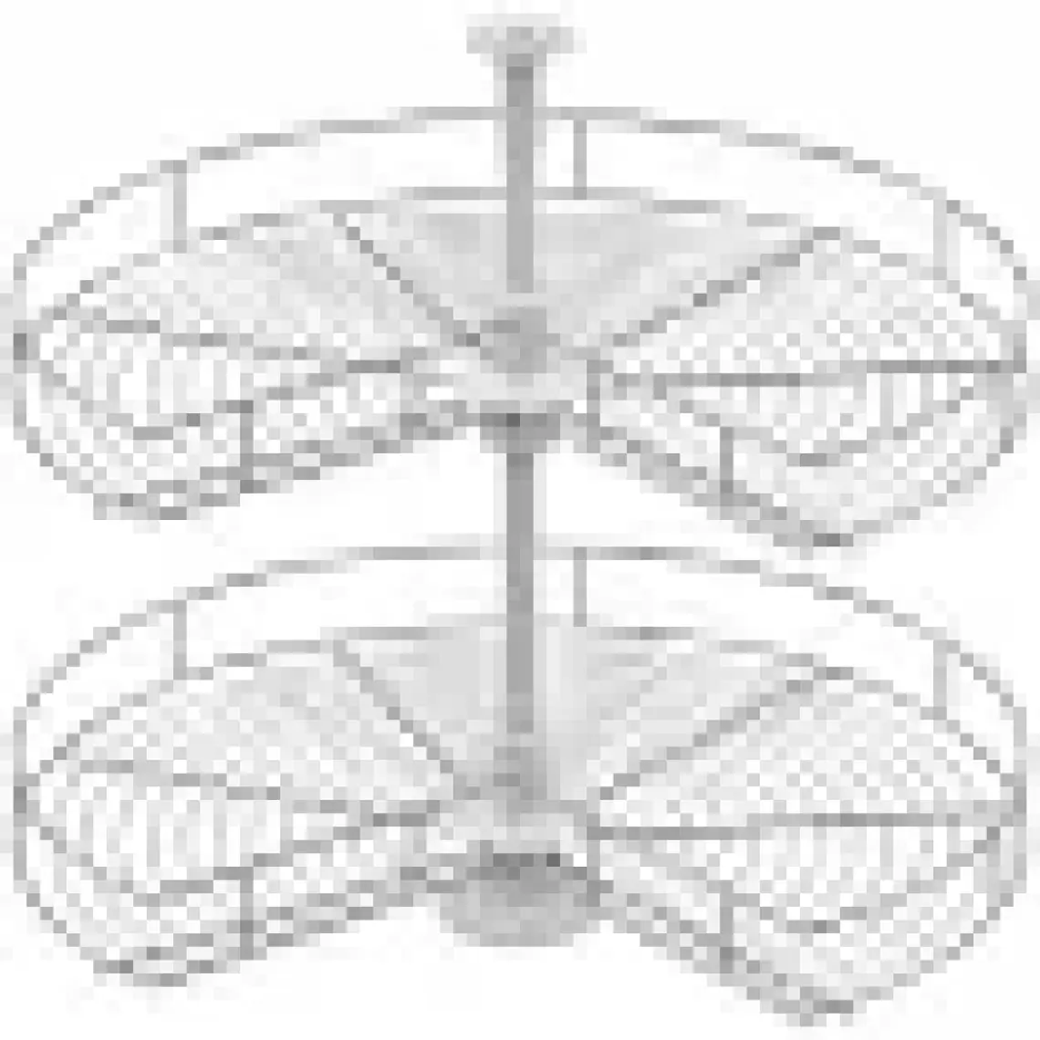 Starax 3021-3/4 Döner Sepet Takımı Çap: 74 Cm