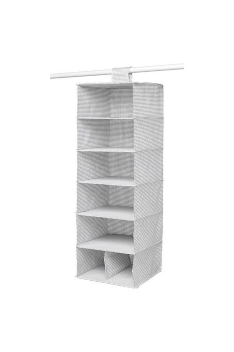 IKEA Stuk Bölmeli Düzenleyici, Beyaz-Gri