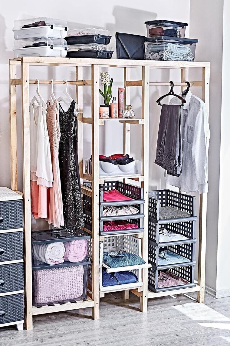 Doreline Smart Maxi 4 Adet Beyaz Akıllı Raf Sistemi, Dolap Içi Düzenleyici Çekmece ve Organizer