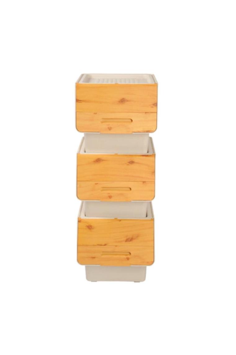 Bambu Tekerlekli Organizer 12 Lt.