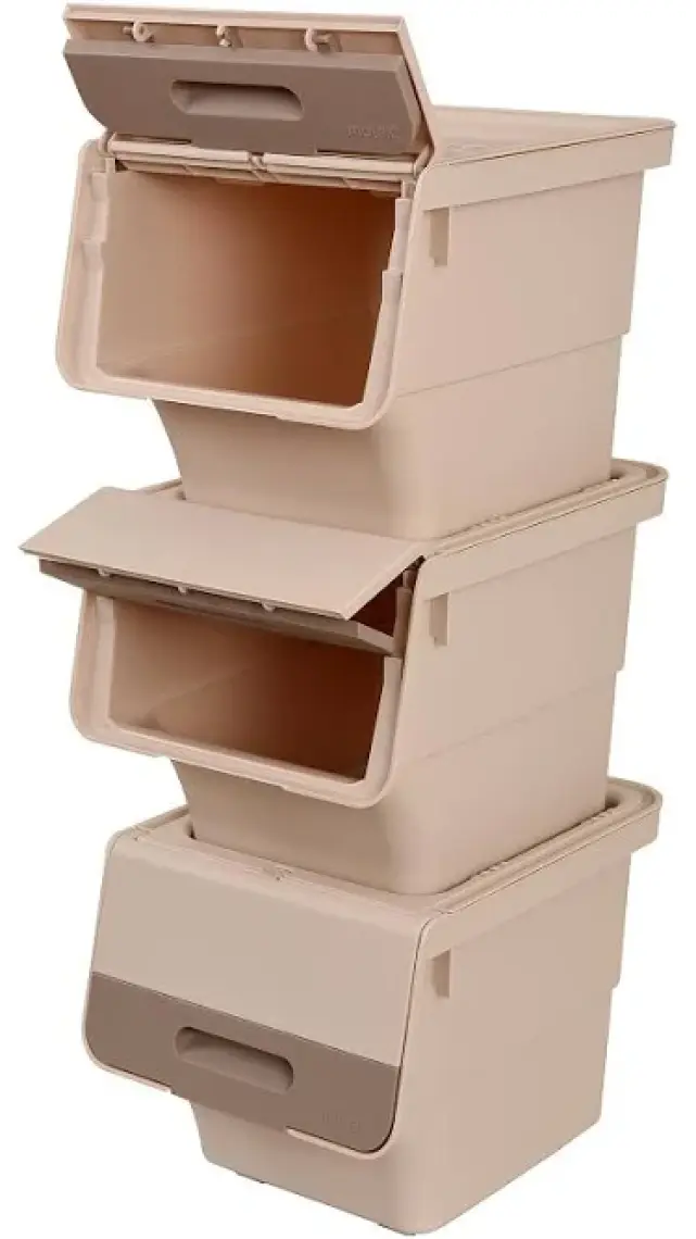 Motek Bambu Tekerlekli Organizer 12 Lt.