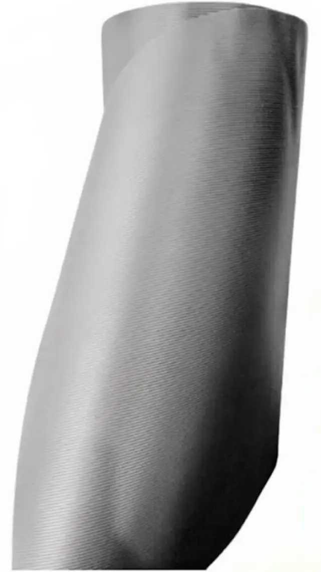 ALMITAL 48 Cm X 5 M Açık Gri Çizgi Desenli Suni Deri, Çekmece içi Kaydırmaz Çekmece Halısı, raf örtüsü