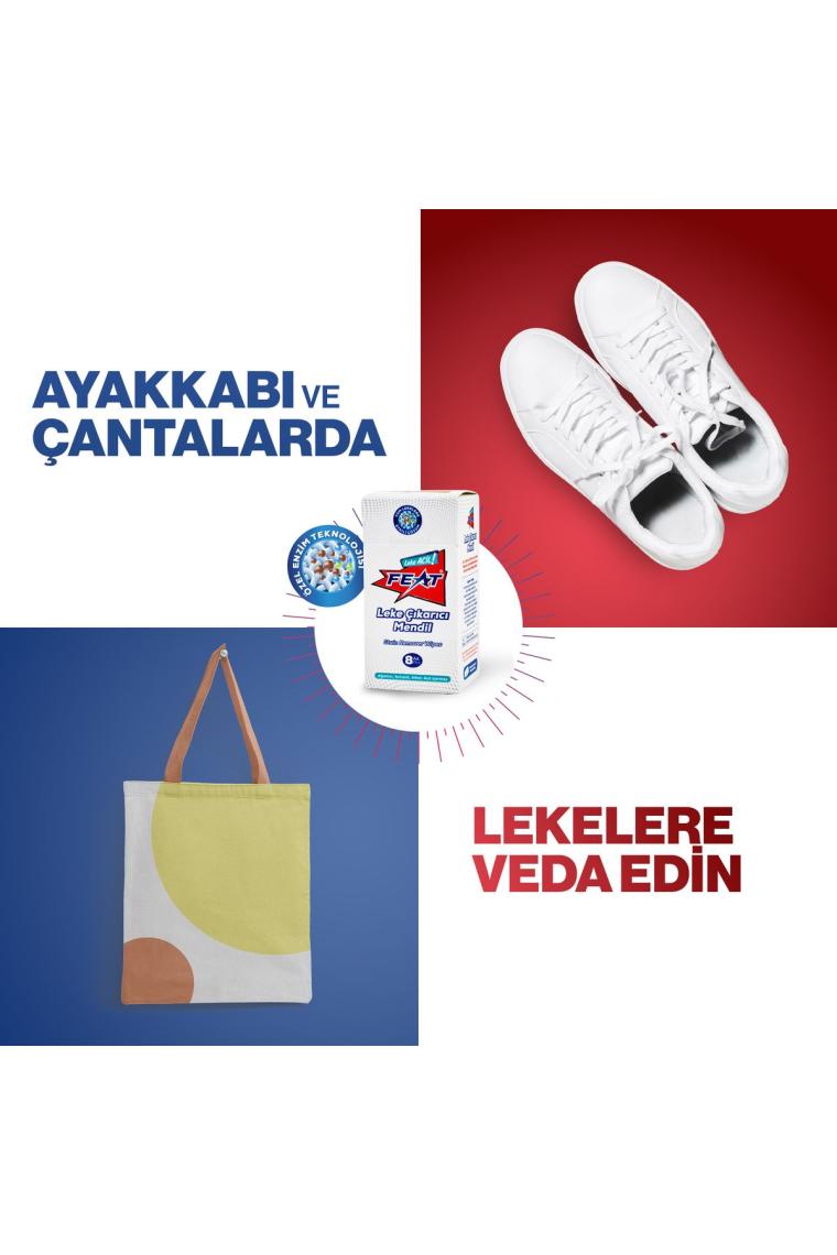 Leke Çıkarıcı Mendil 8 Adet Kutu