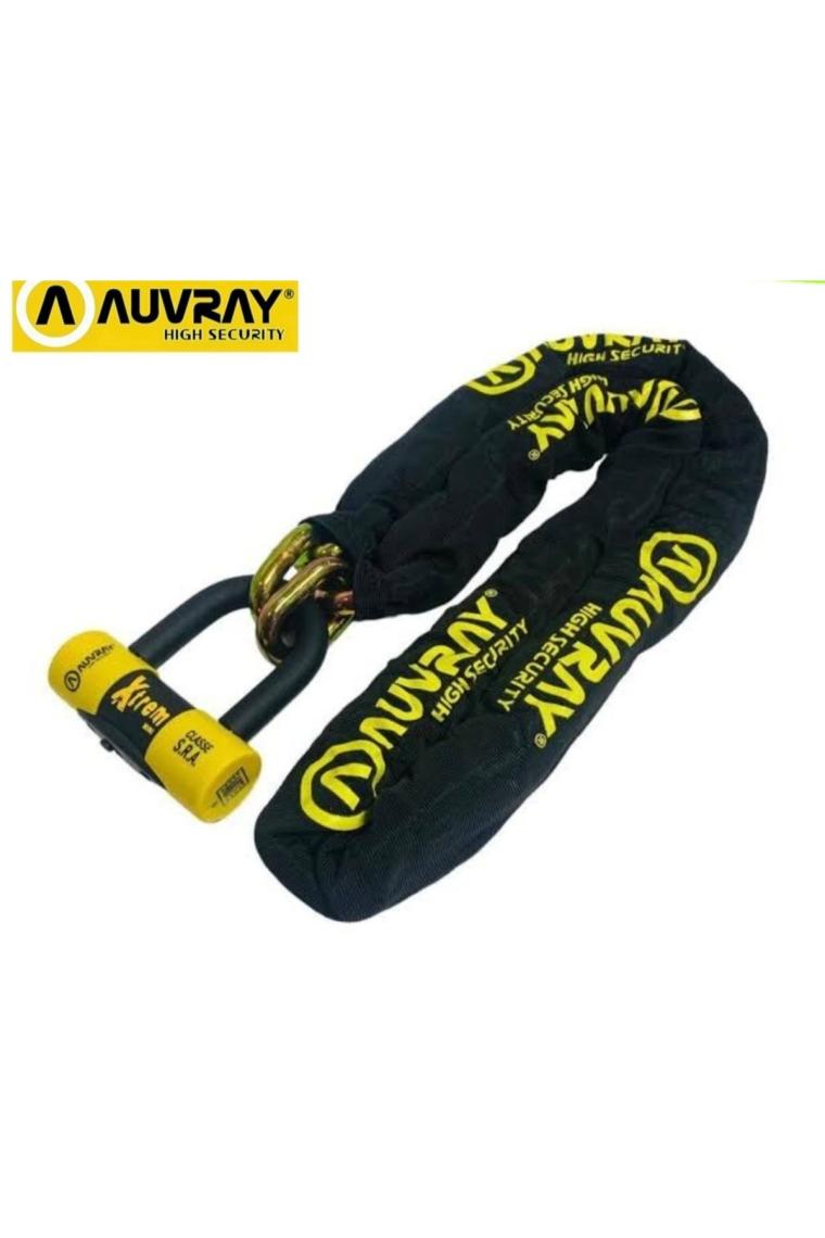 Auvray Chain Extreme Zincir Kilit 140 cm SRA Sertifikalı