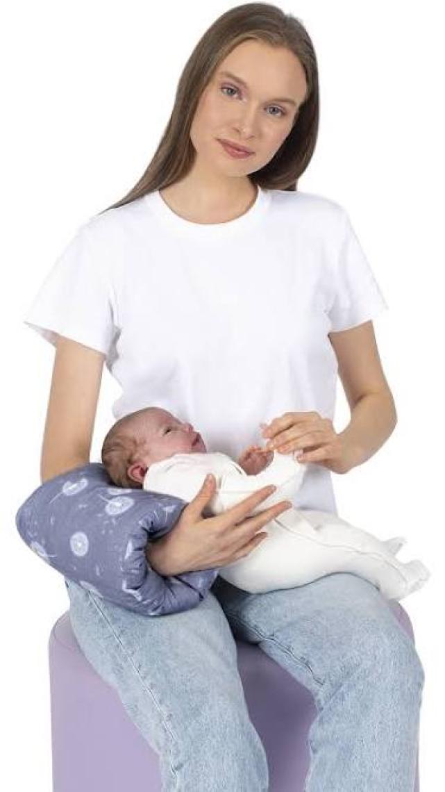 Sevi Bebe Pratik Emzirme Yastığı Uç Uç Desen