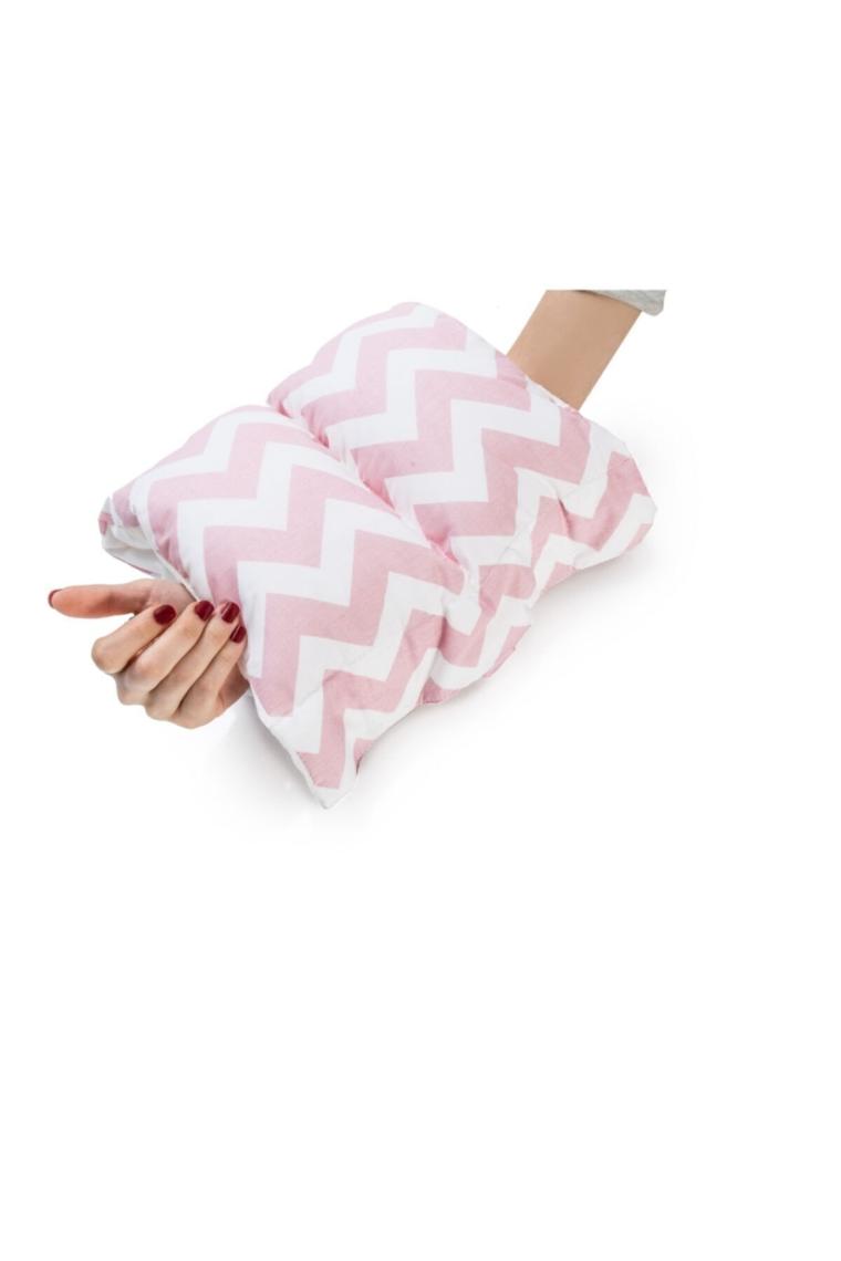 Çok Amaçlı Emzirme Yastığı 523 Pembe Zigzag