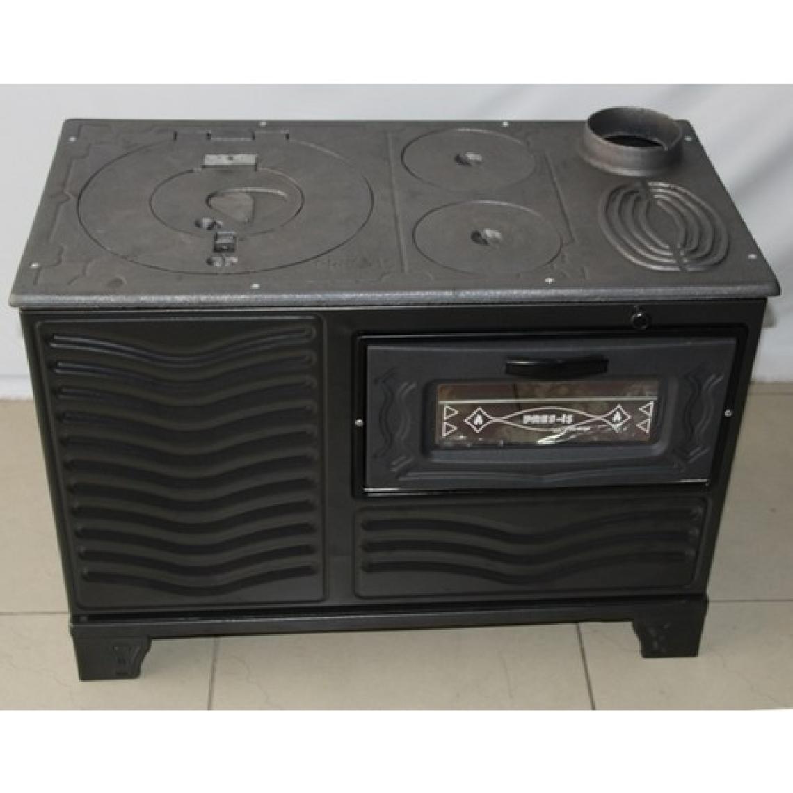 Dorello  Kovalı Soba Mat Siyah Kovalı  Kovalı Soba Kömür Sobası