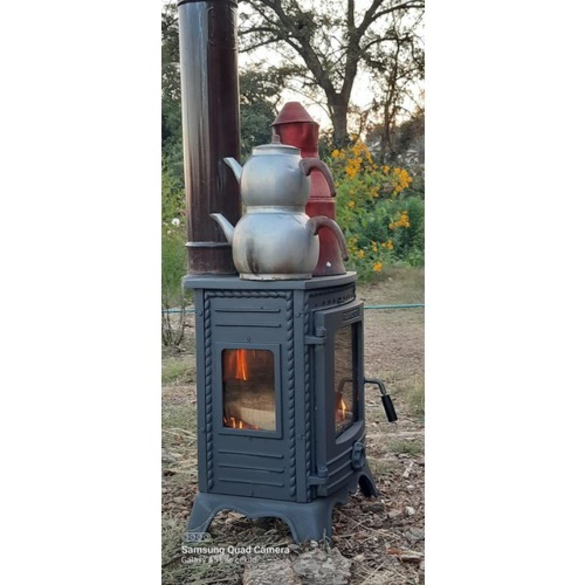 Flame Stove FS-052 Minör Lüx 3 Camlı Şömine
