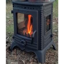 Flame Stove FS-052 Minör Lüx 3 Camlı Şömine