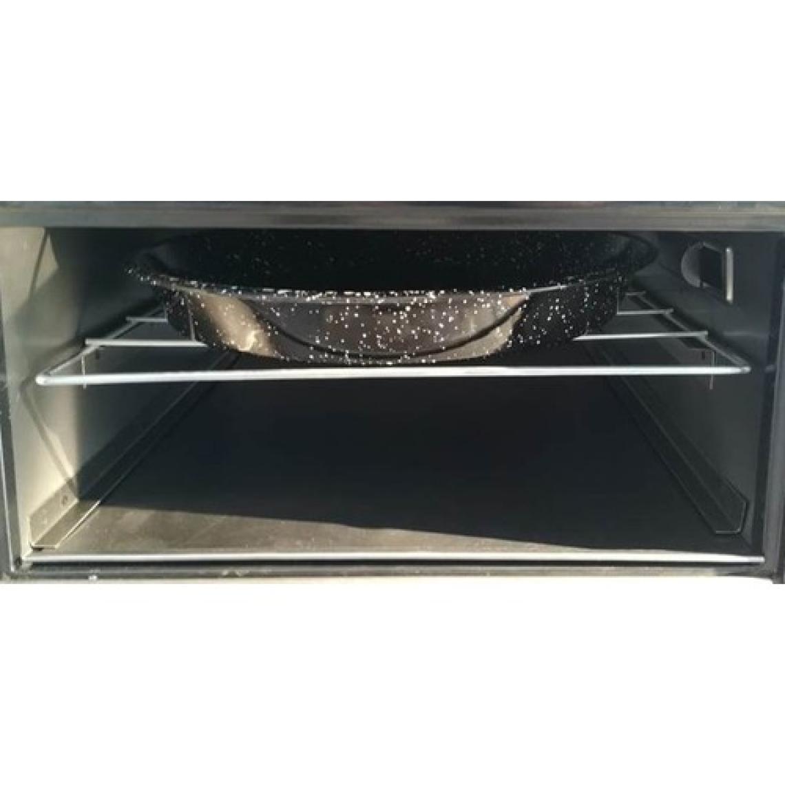 Dorello soba Mf45 Model Soba Kuzine Soba Mat Siyah 40 Cm Fırınlı Soba Döküm Soba