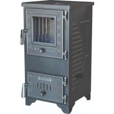Mangal Sepetim Mini Dik Döküm Şömine Soba M102-D