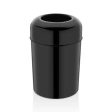 Pota Kapak Çöp Kovası Siyah 15lt
