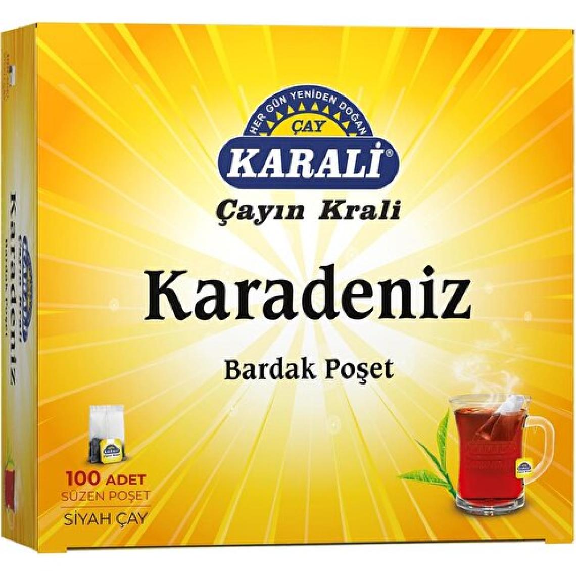 Karali Karadeniz Bardak Poşet Çay 100'lü