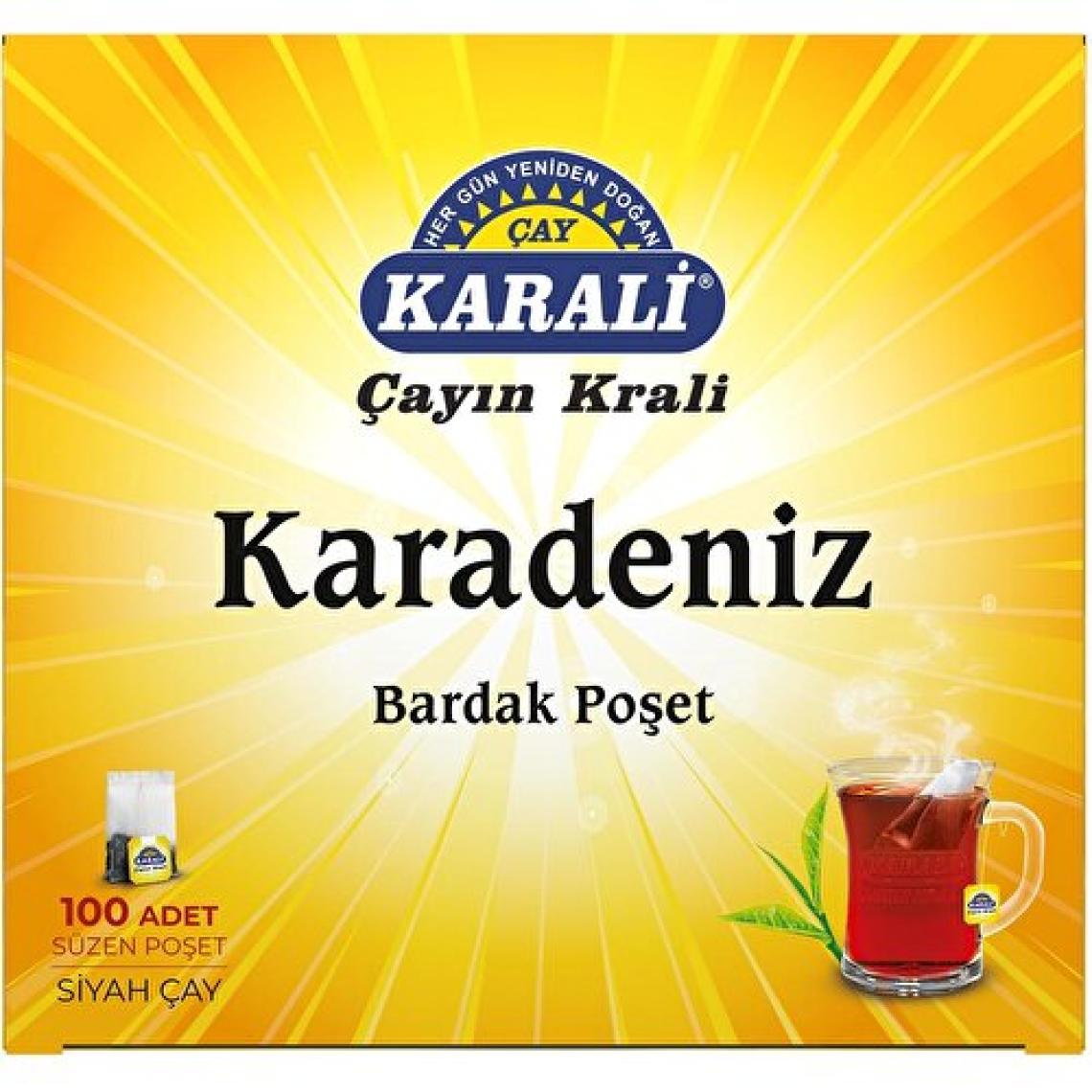 Karali Karadeniz Bardak Poşet Çay 100'lü