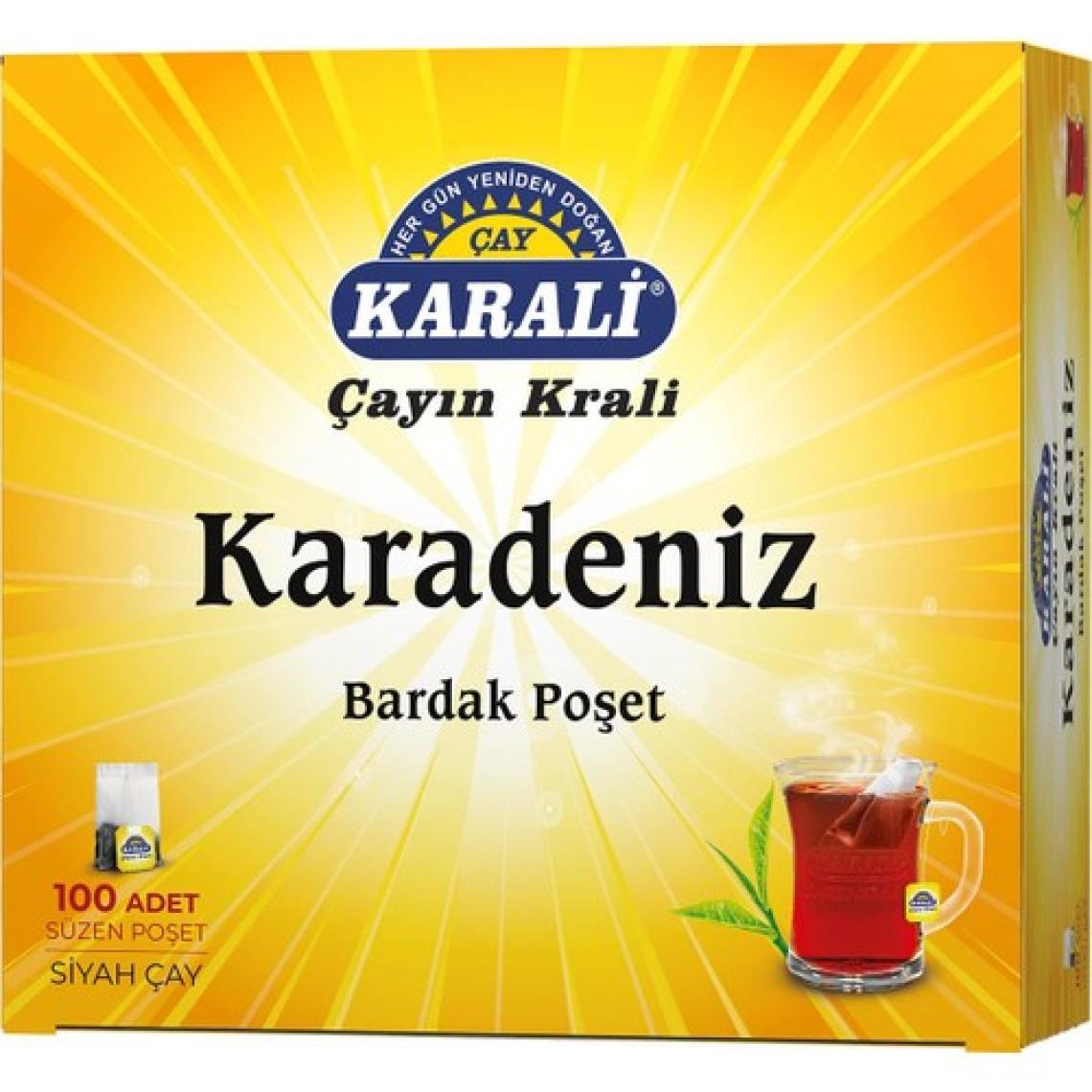Karali Karadeniz Bardak Poşet Çay 100'lü