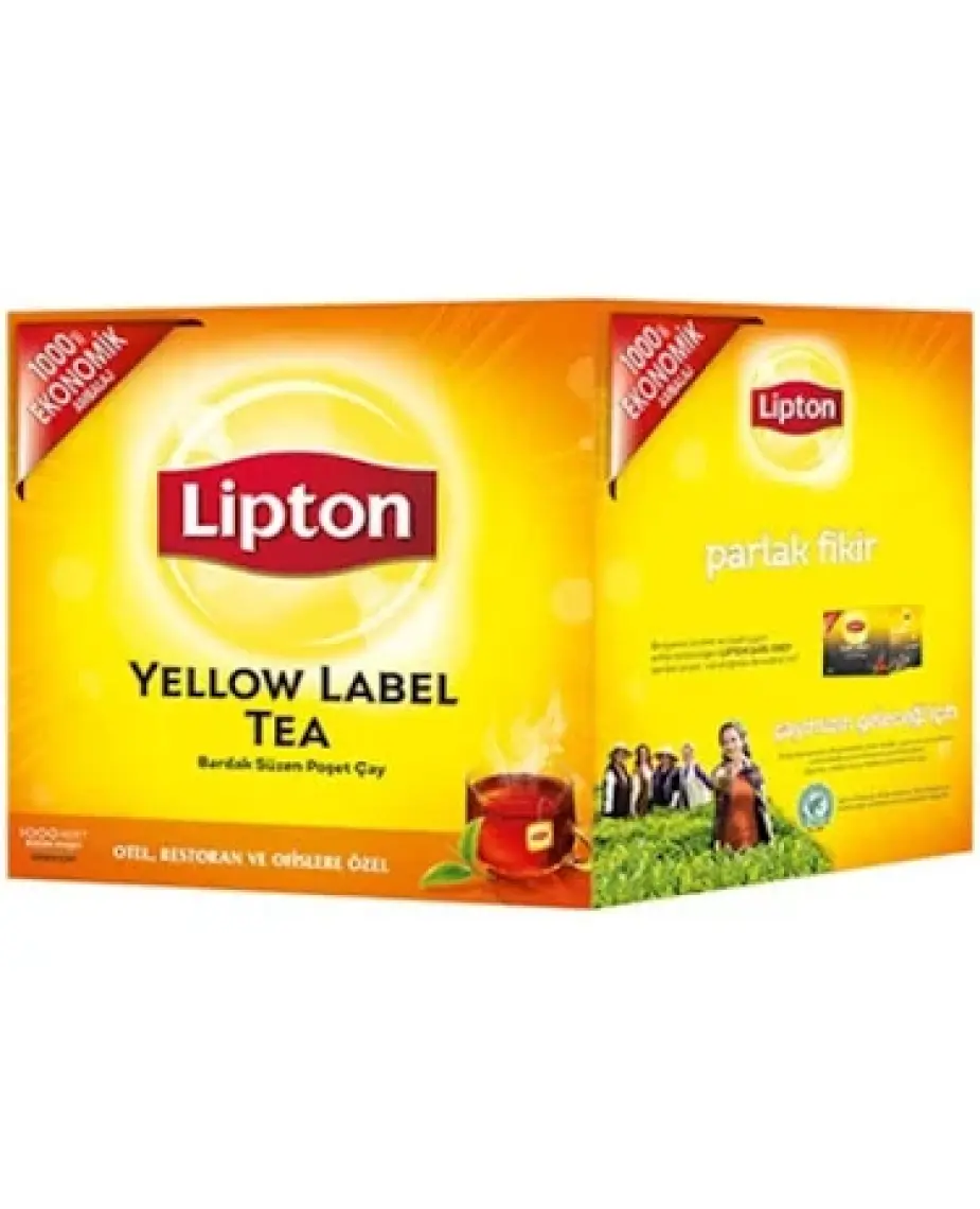 Lipton Yellow Label Bardak Poşet Çay 2gr 1000li