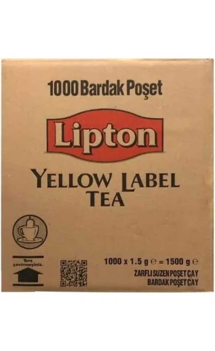 Lipton Yellow Label Bardak Poşet Çay 2gr 1000li