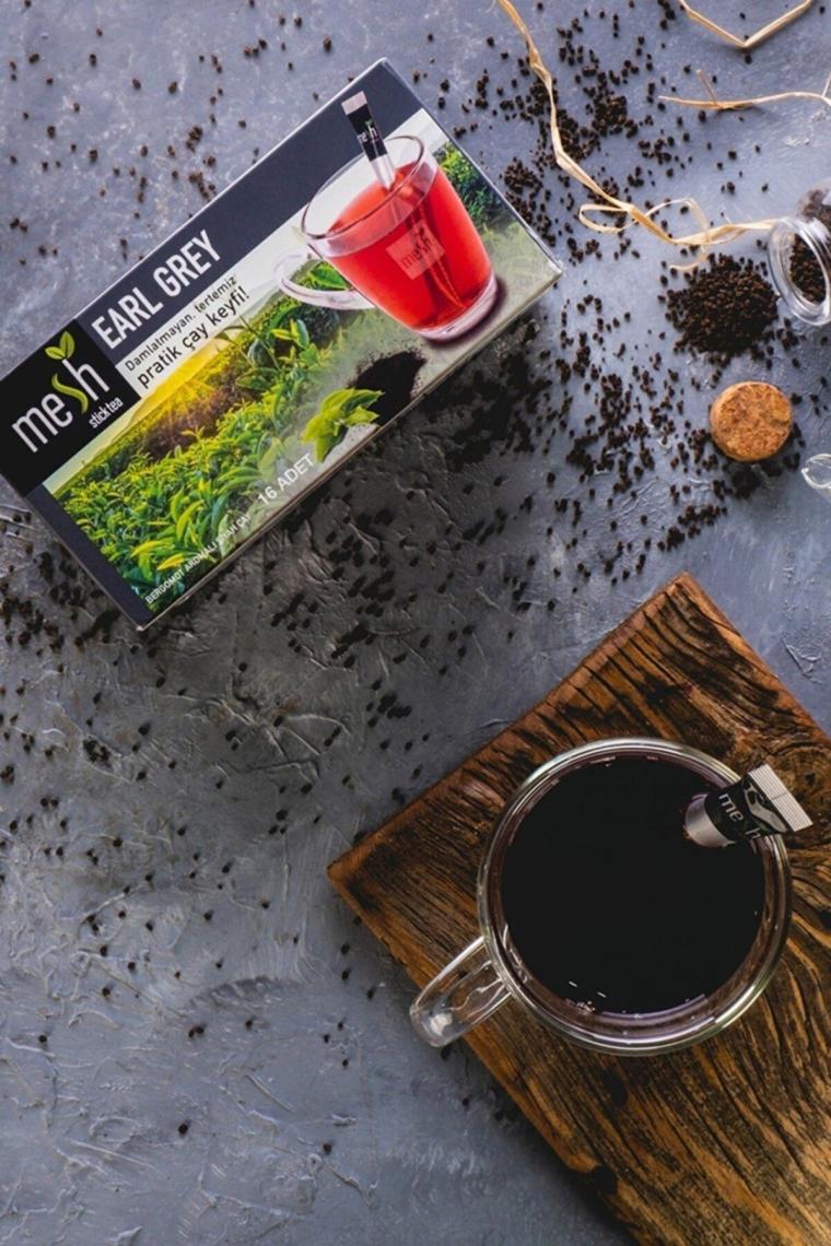 Earl Grey Bergamot Aromalı Siyah Çay Bardak Poşet Çay 16'lı 2 gr