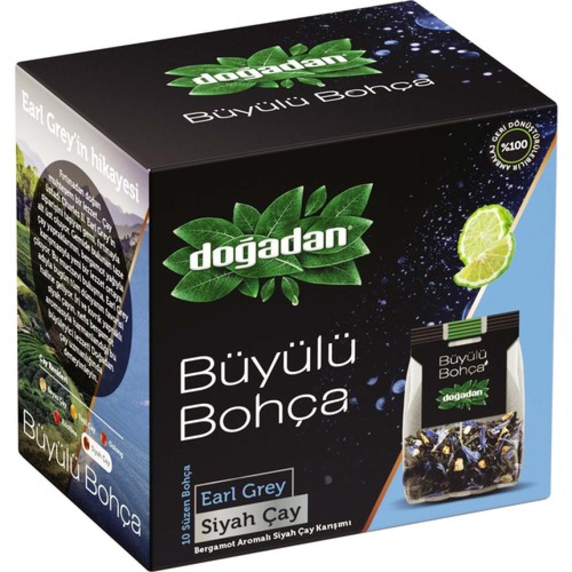 Doğadan Büyülü Bohça Early Gray 10 Lu