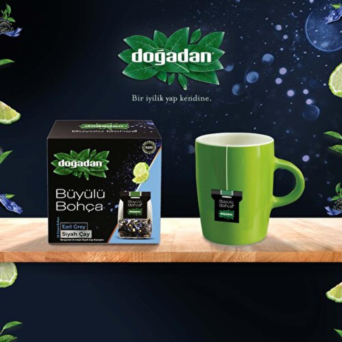 Doğadan Büyülü Bohça Early Gray 10 Lu