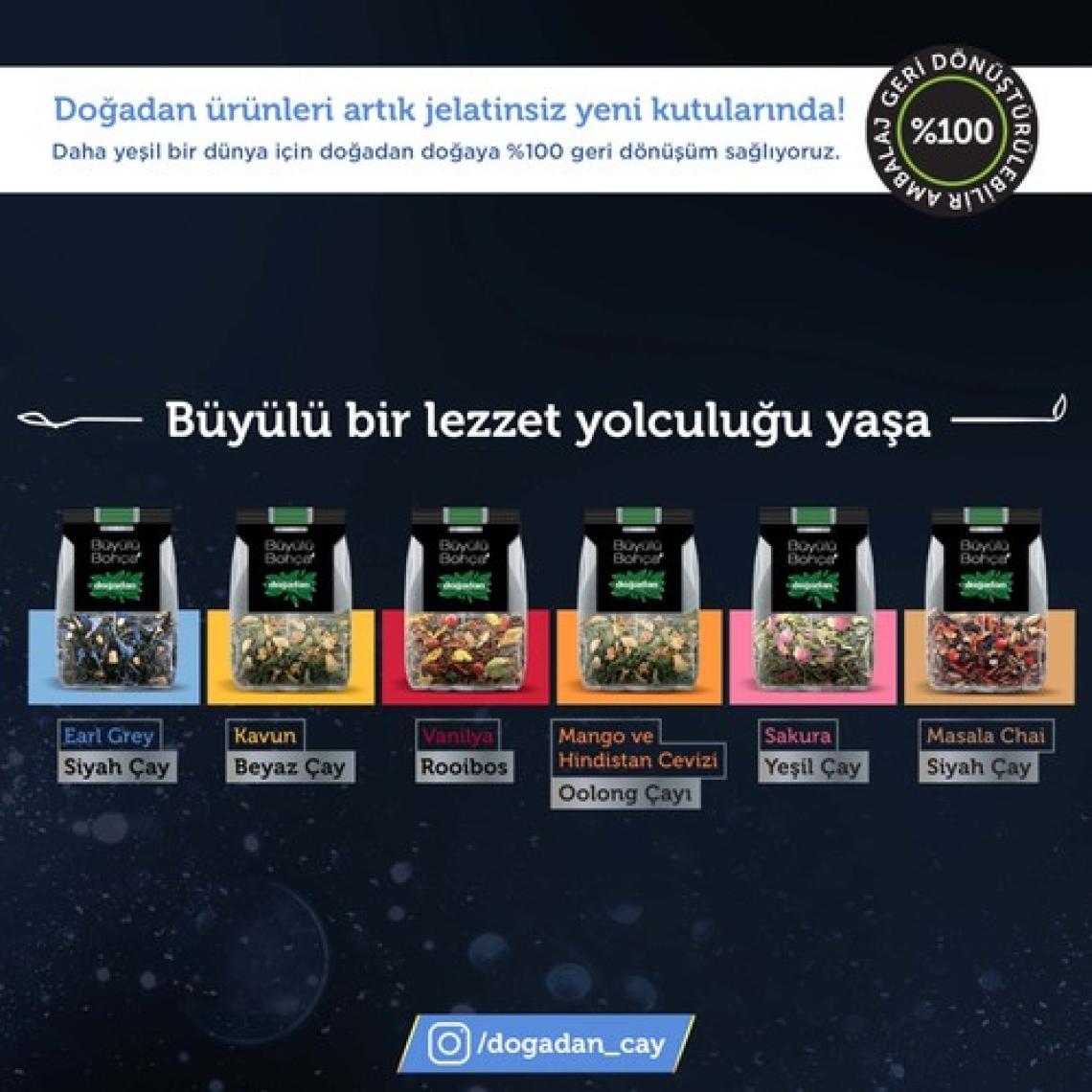 Doğadan Büyülü Bohça Early Gray 10 Lu