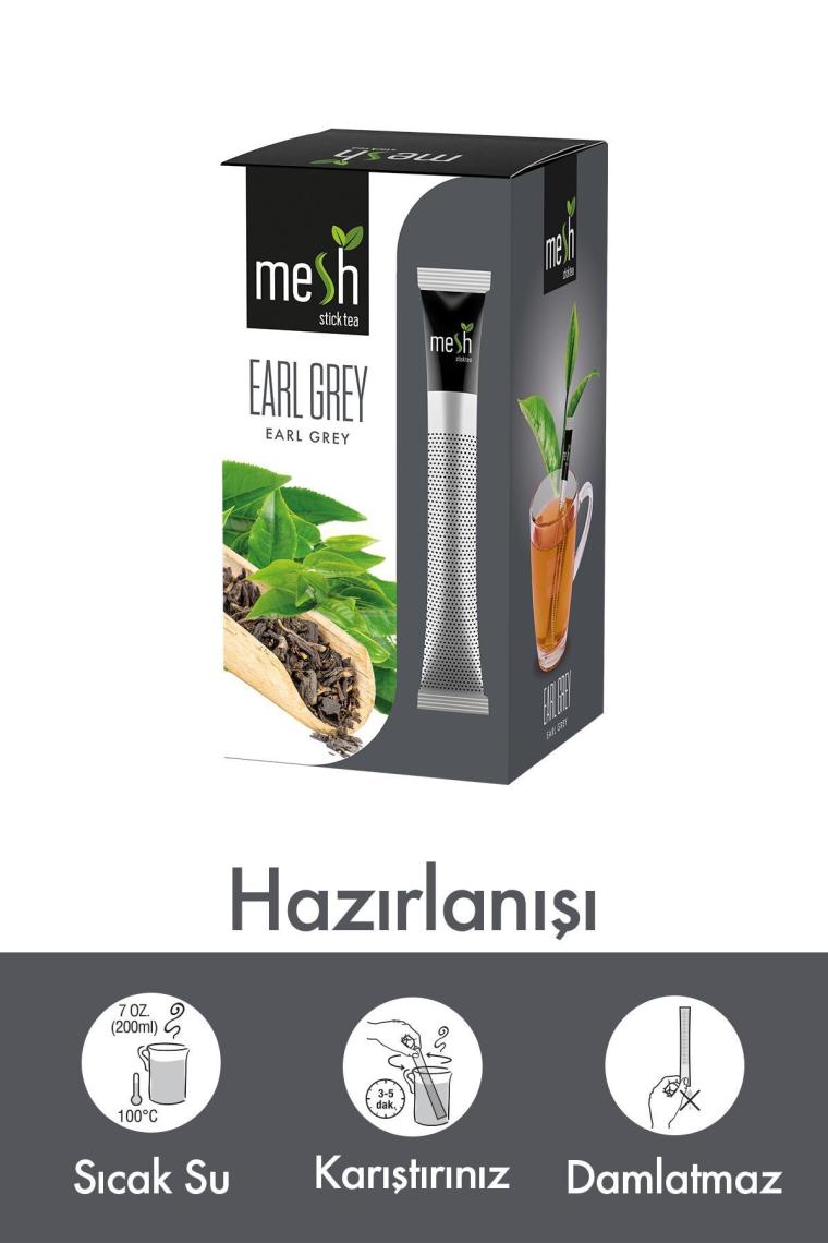 Earl Grey Bergamot Aromalı Siyah Çay Bardak Poşet Çay 16'lı 2 gr