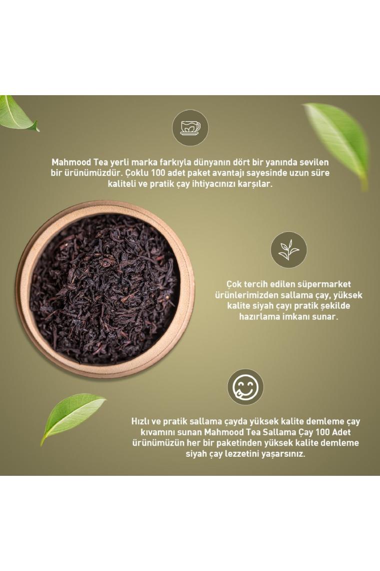 Ithal %100 Saf Seylan 100'lü Bardak Poşet Çay Bardak Bundle