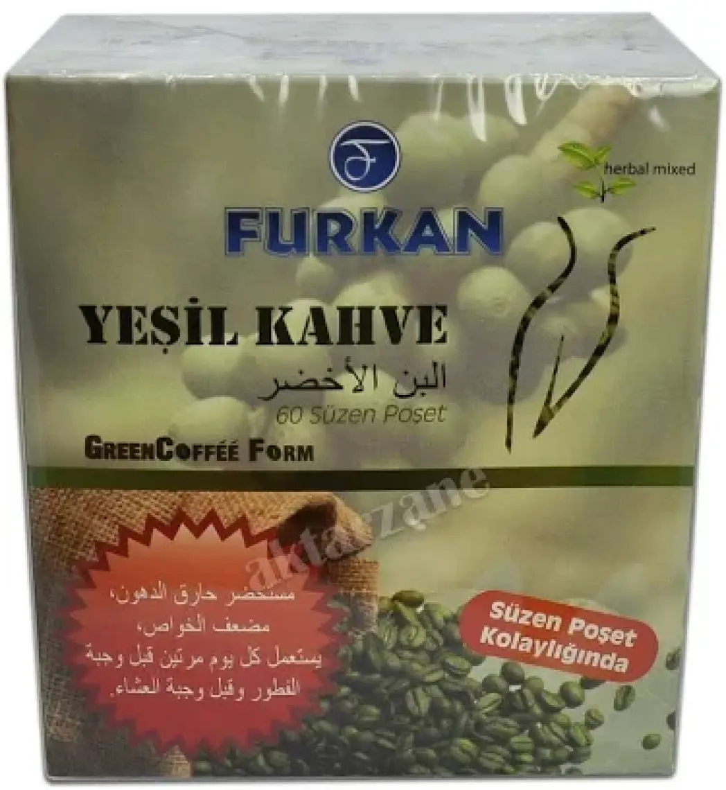 Yeşil Kahve (Green Coffee Form) 60 süzen poşet