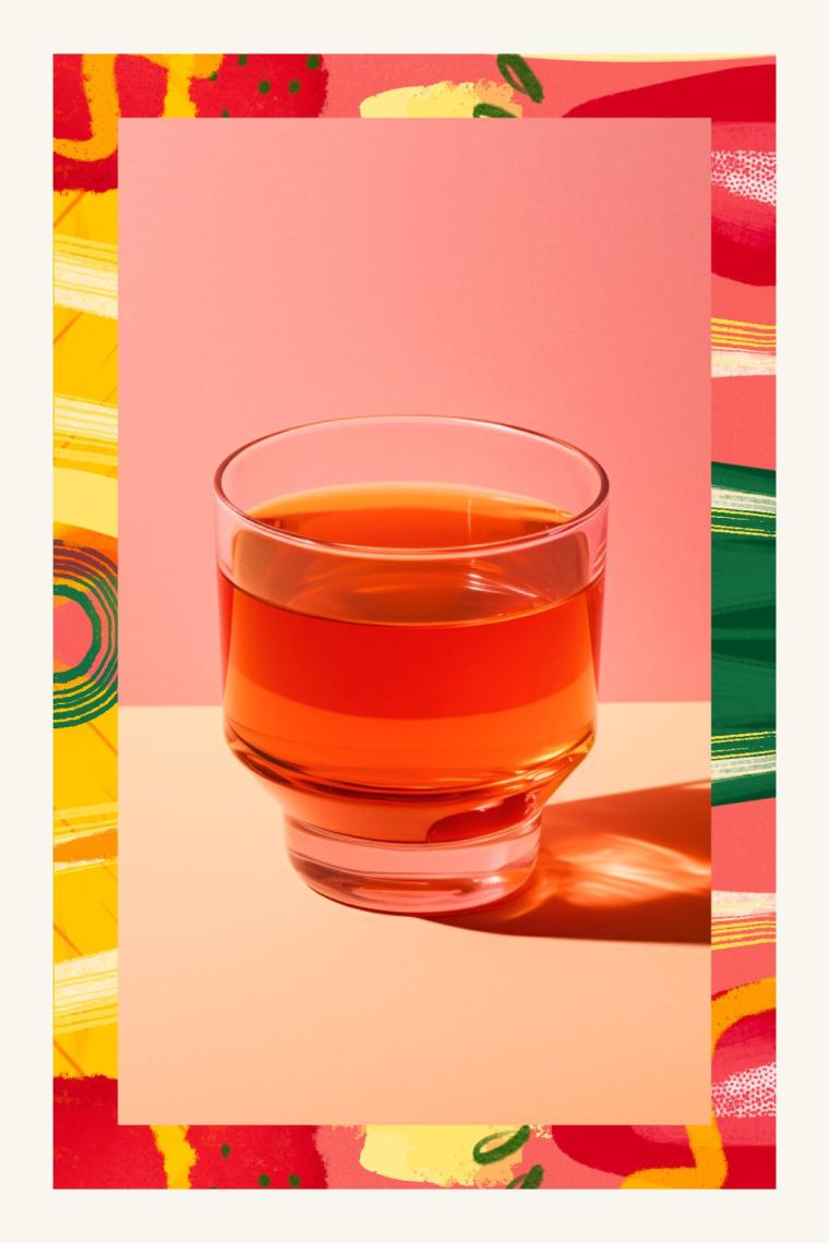 Mango Strawberry Tea - Mango Ve Çilek Aromalı Hibiskus Çayı, 50 gr