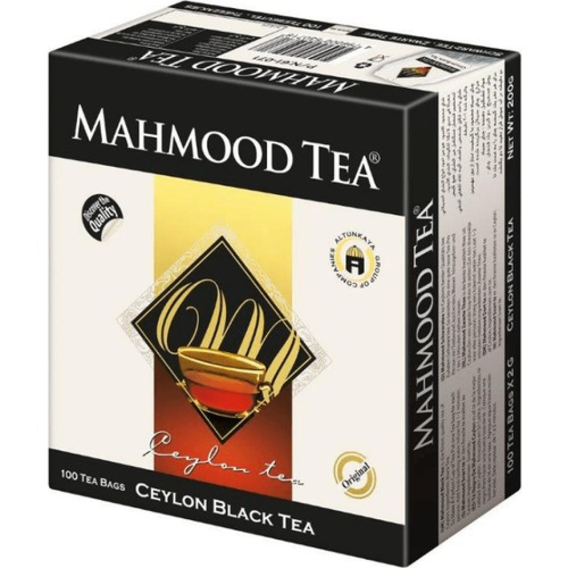 Mahmood Tea İthal %100 Saf Seylan 100lü Bardak Poşet Çay