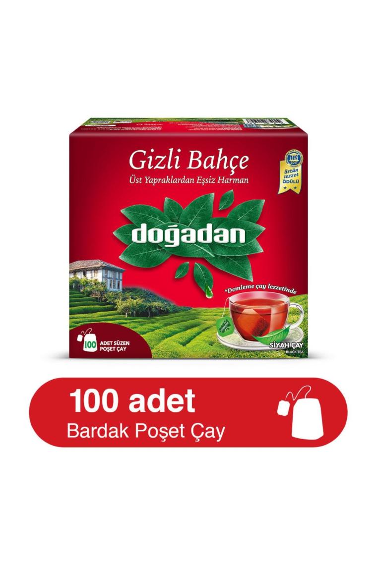 Doğadan Gizli Bahçe 2 gr 100'lü Bardak Poşet Çay