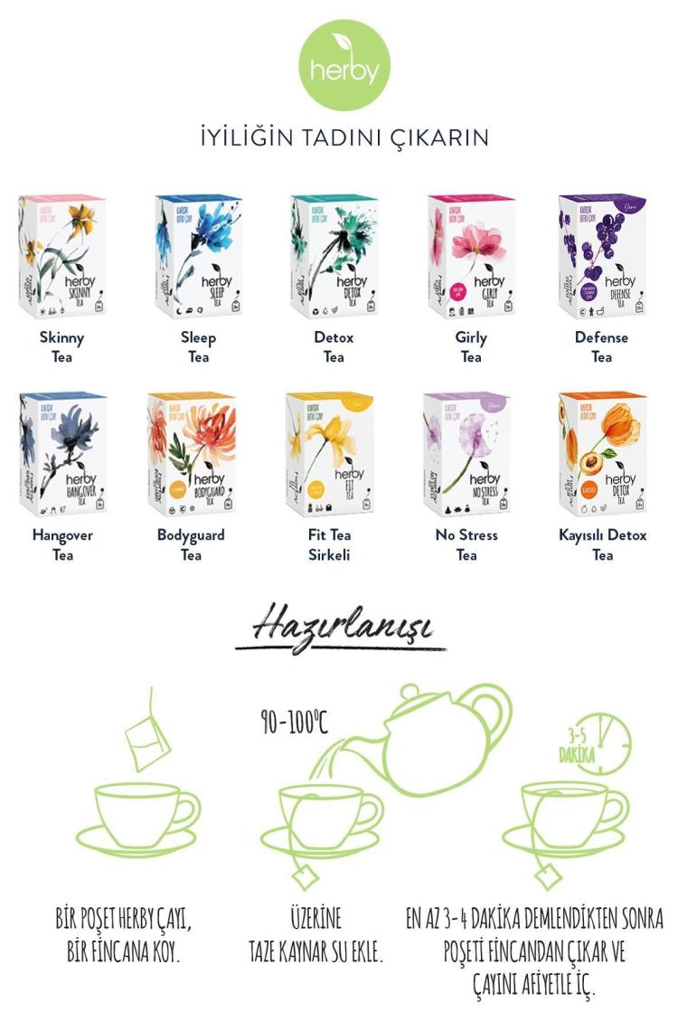 Herby Girly Tea Bitki Çayı 20'li
