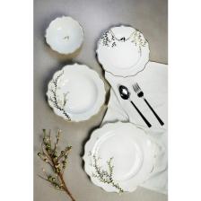 Paçi Yemek Takımı 24 Parça Bone Chine Flora