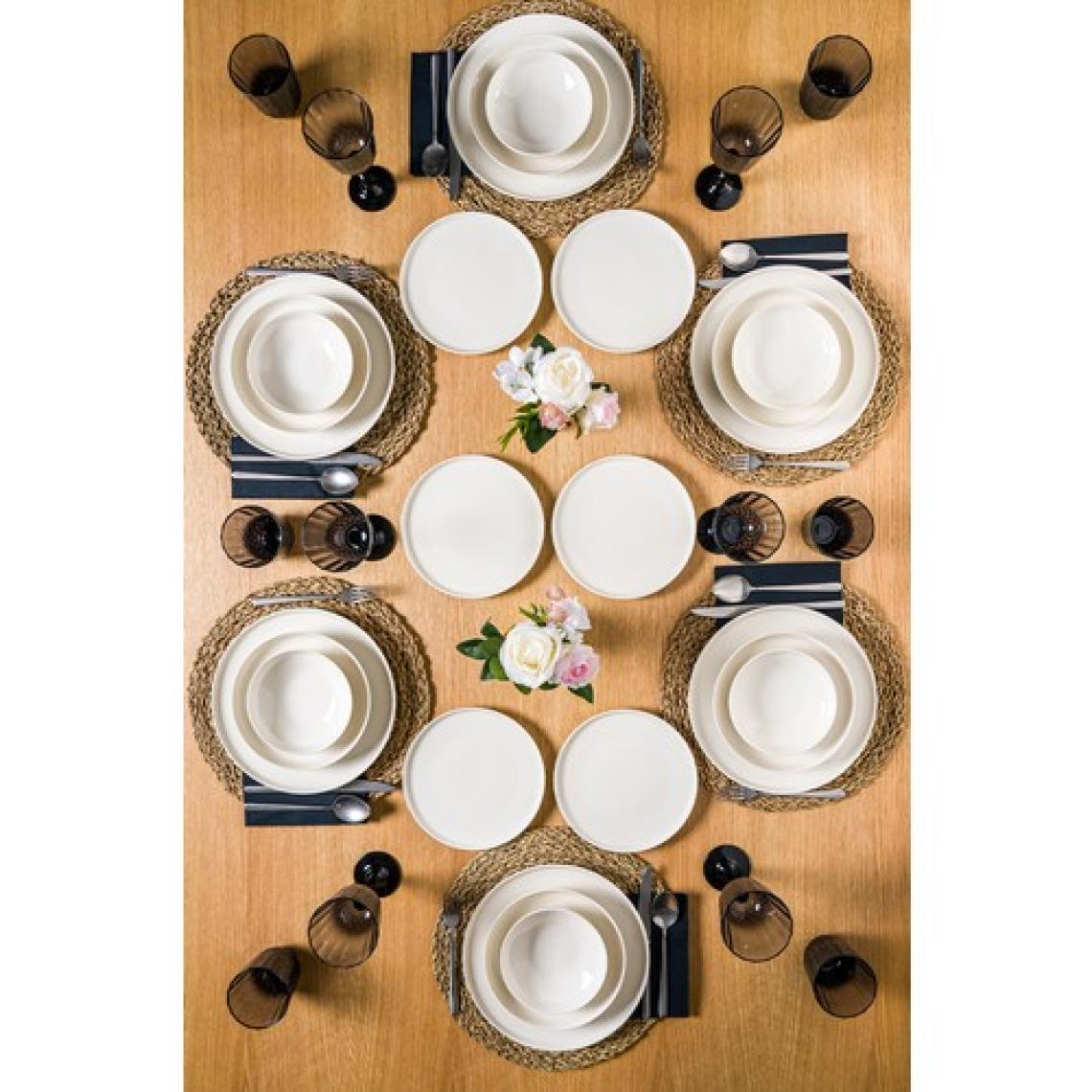 Chichi Home Mounta 24 Parça 6 Kişilik Porselen Yemek Seti