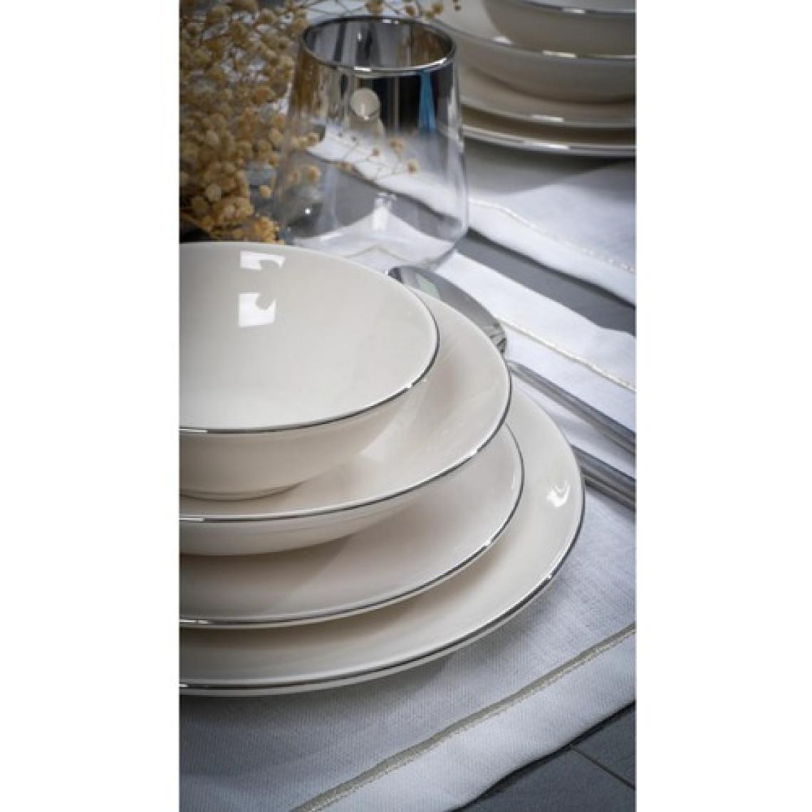 Hayal Platin Yaldız 24 Parça Yemek Takımı 6 Kişilik