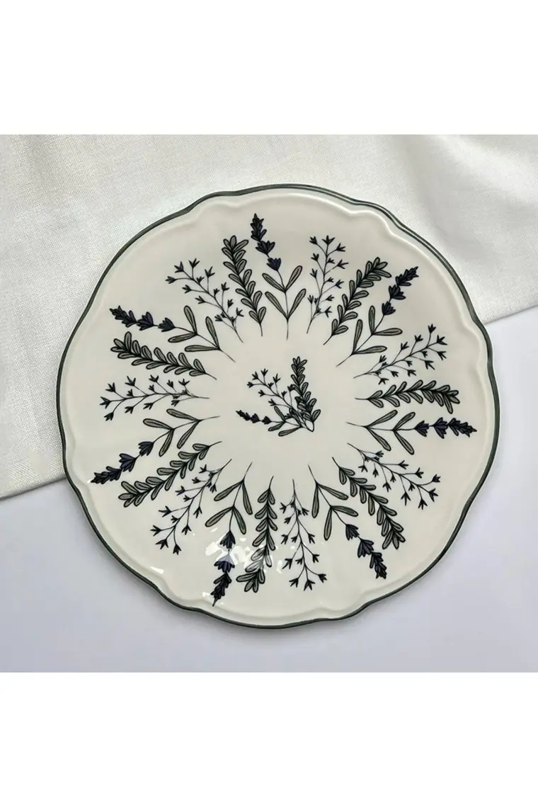 Evidea Kitchen Fragile 24 Parça Yemek Takımı - Renkli