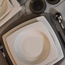 Kütahya Porselen BNVRS24Y200 Bone Versa 24 Parça Yemek Takımı