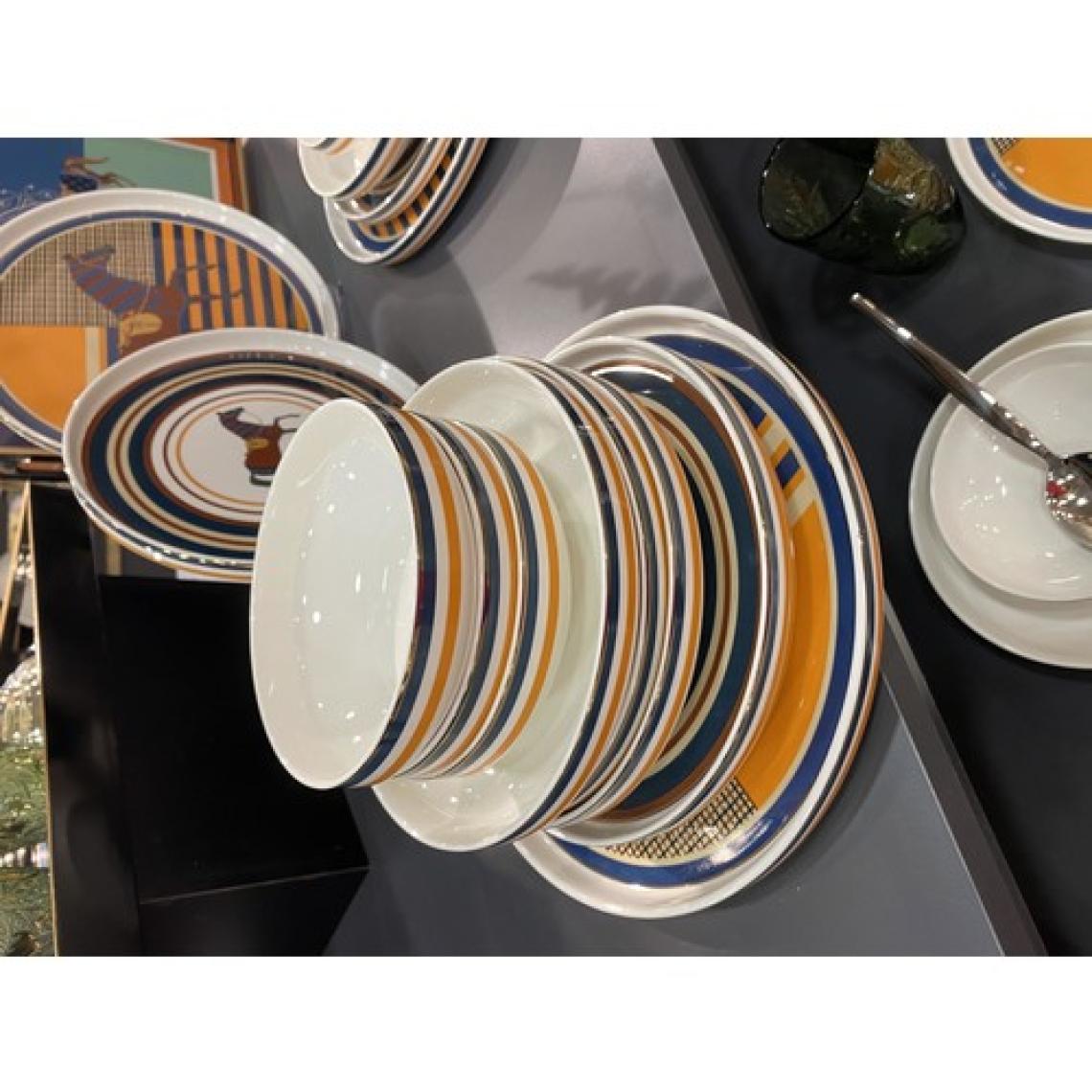 Lucky Art Lyxı 014 Miriam 24 Parça Bone Yemek Takımı