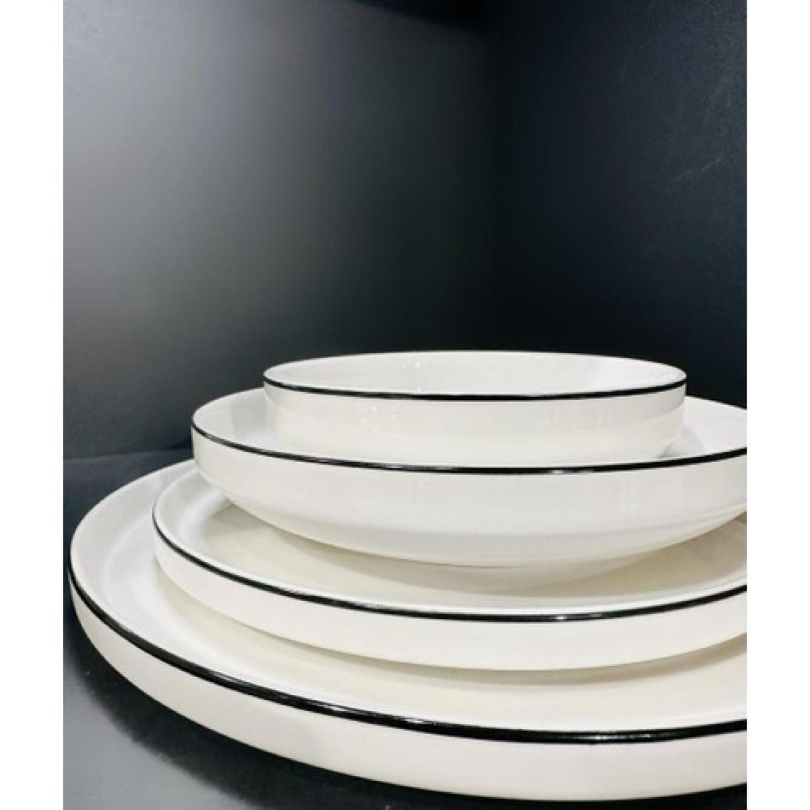 Mikasa Moor Siyah Modern 48 Parça 12 Kişilik Yemek Takımı Yemek Takımı