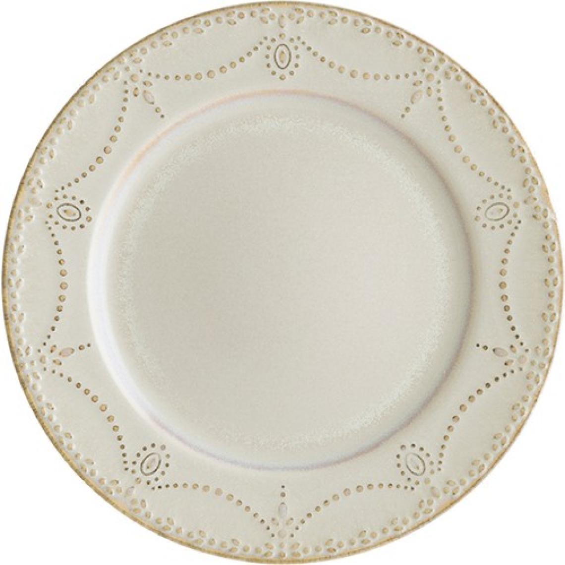 Chichi Home Sand Pearl  Reaktif  6 Kişilik 18 Parça  Porselen  Yemek Seti