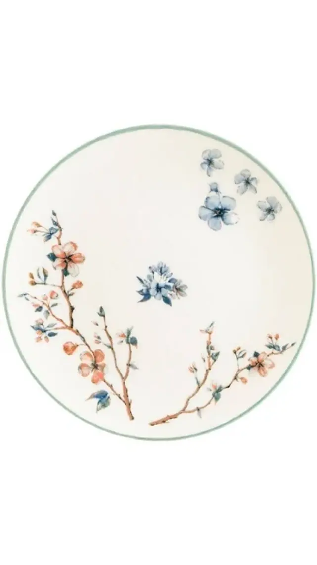 Chichi Home Sakura 24 Parça 6 Kişilik Porselen Yemek Takımı