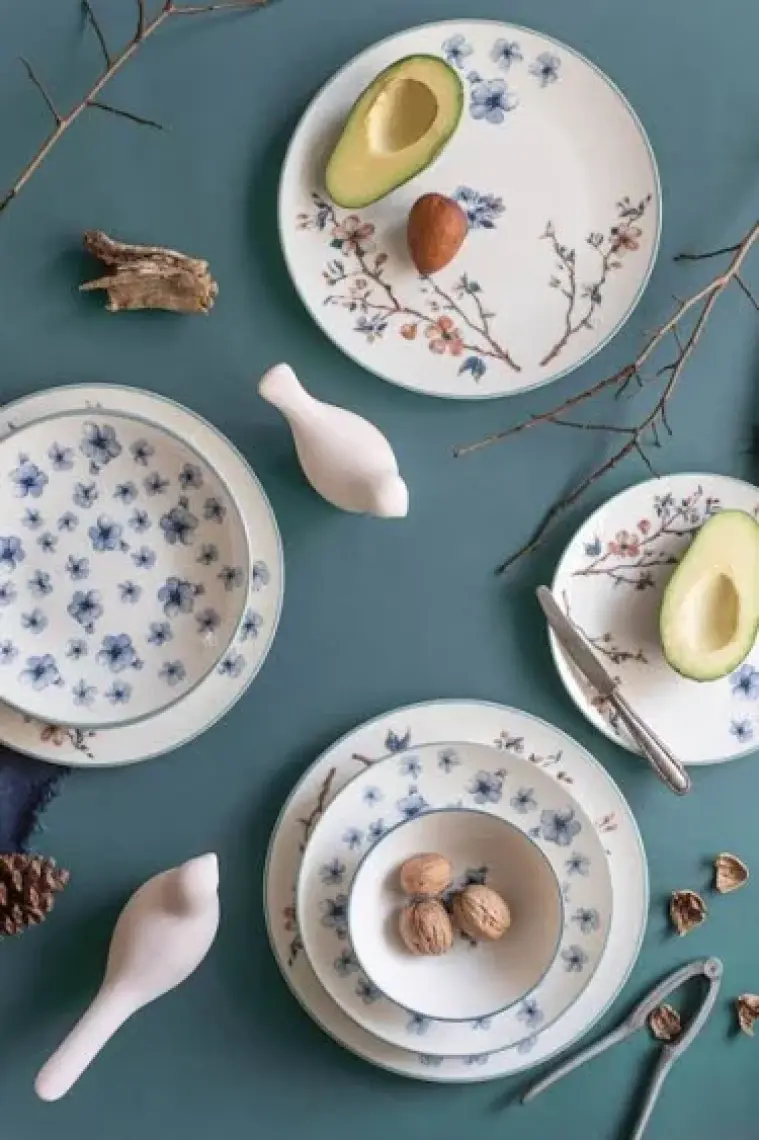 Chichi Home Sakura 24 Parça 6 Kişilik Porselen Yemek Takımı