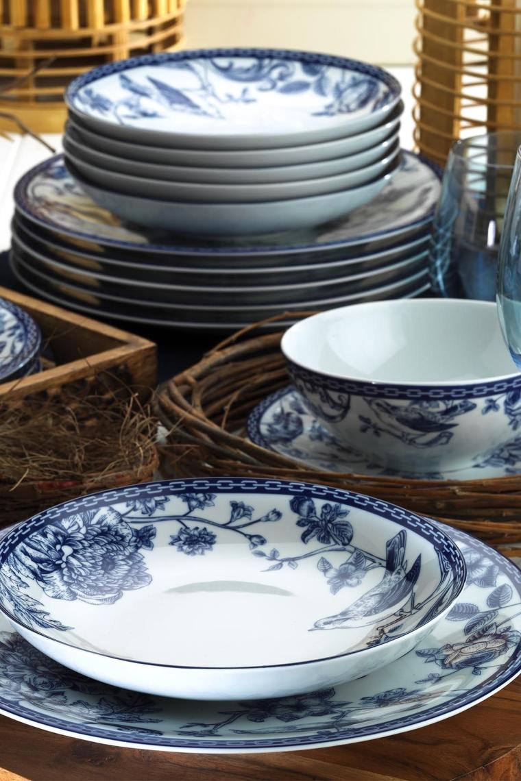 Blue Blanc 24 Parça 6 Kişilik Yemek Takımı 939016