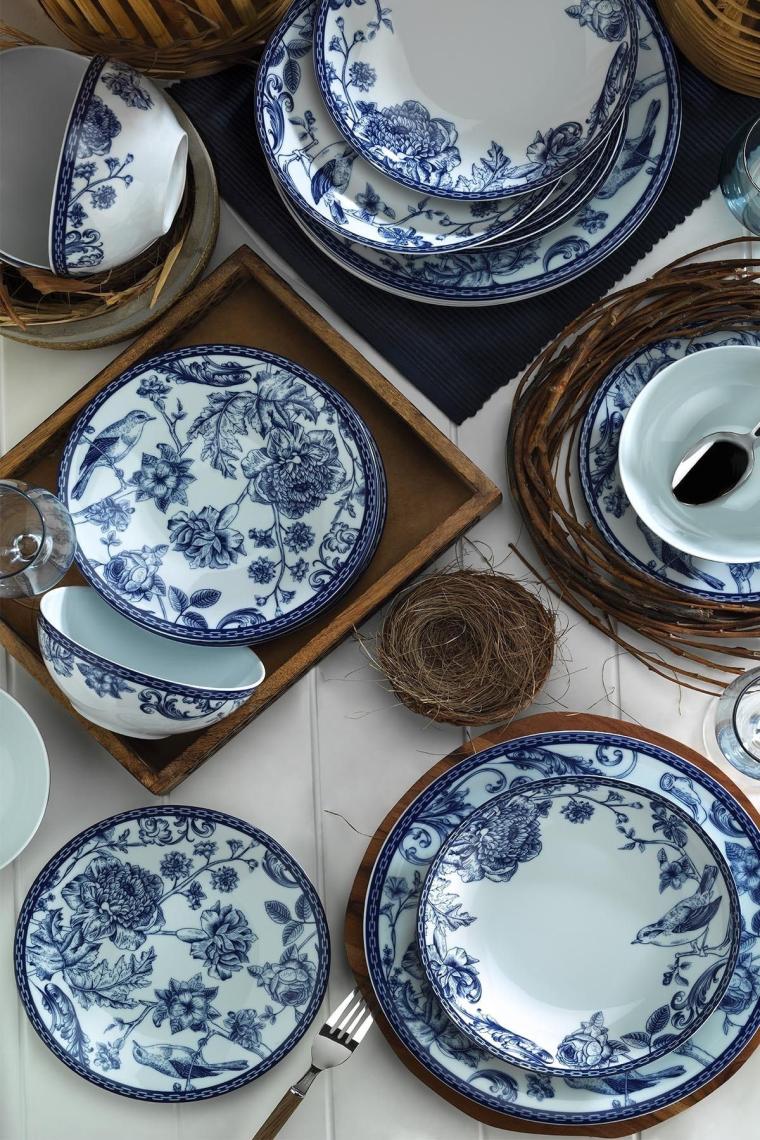 Blue Blanc 24 Parça 6 Kişilik Yemek Takımı 939016