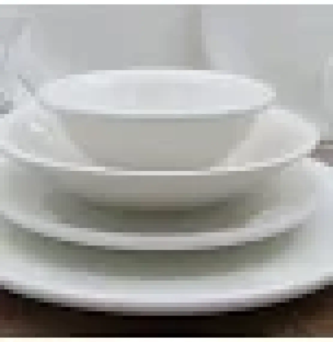 Arna Seramik 24 Parça 6 Kişilik Yemek Takımı – Simli Taş Desenli, Renkli, Mikrodalga ve Bulaşık Makinesi Uyumlu