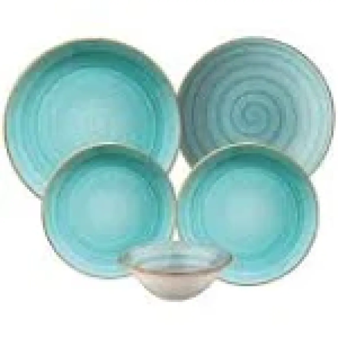 Bonna Porselen Aqua Gourmet  25 Parça Yemek Seti